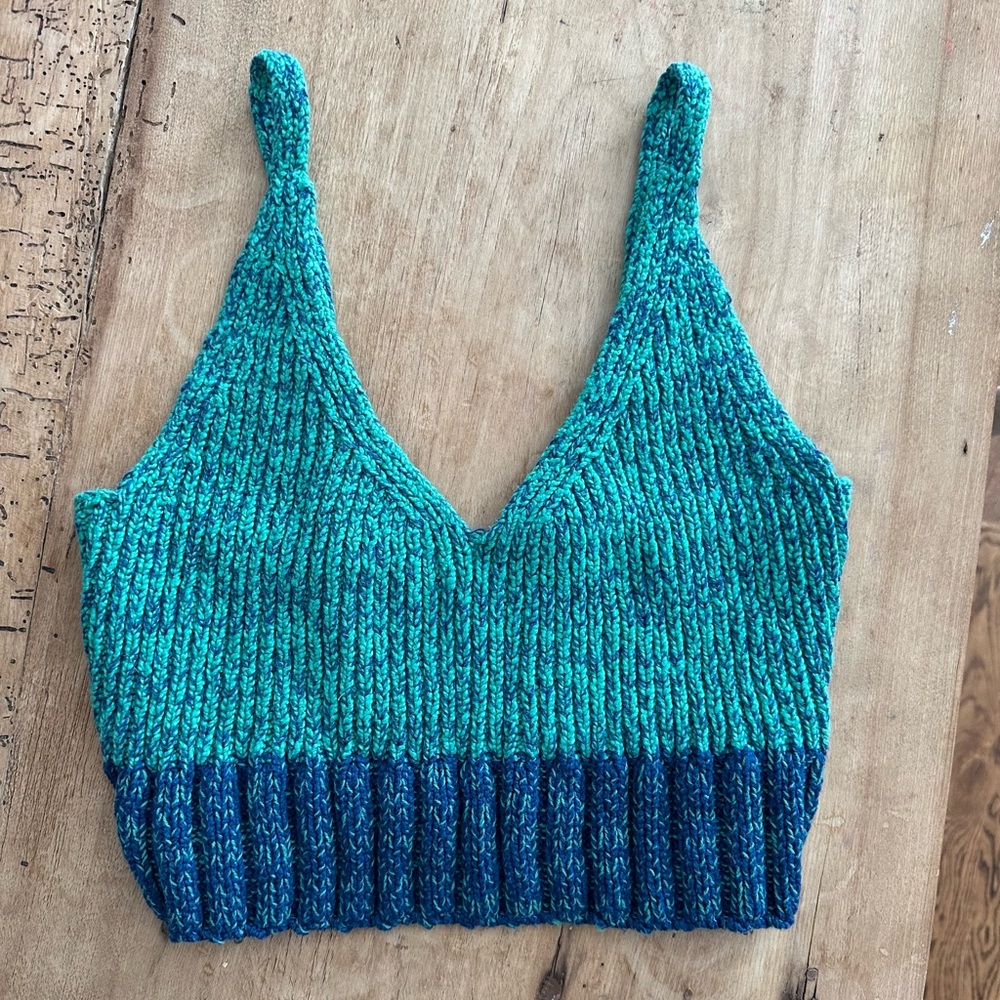 Free People Cropped Tank Top Size S
